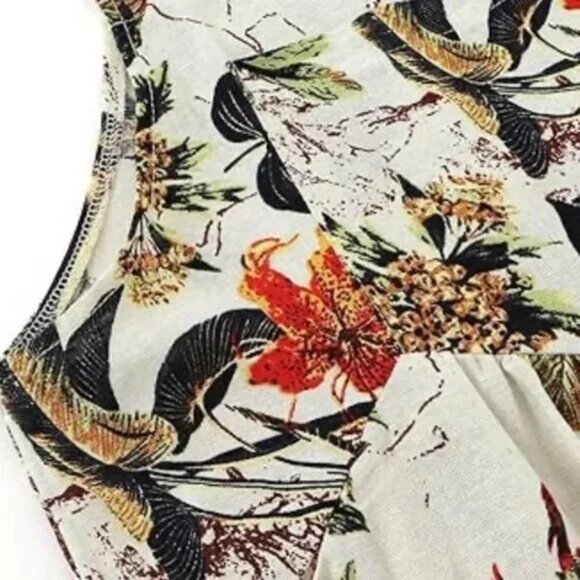 A Walk In The Forest Jumpsuit With Pockets - Picture 3 of 9